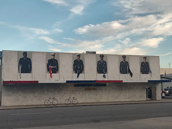 Exterior of American Legion Post 26 in Bakersfield, California